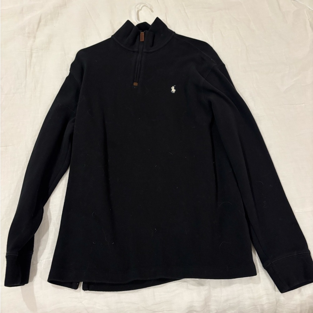 Worn once - Ralph Lauren’s Men's Black Sweater